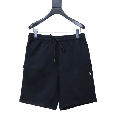 Ralph Lauren Air-Cotton Pony Shorts Black 01