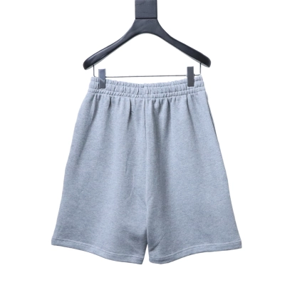 WE11DONE Official Logo Elastic-Waist Casual Sweat Shorts 02