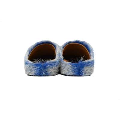 PKGoden MARNI Slides Fussbett Tie Dye white Blue 02