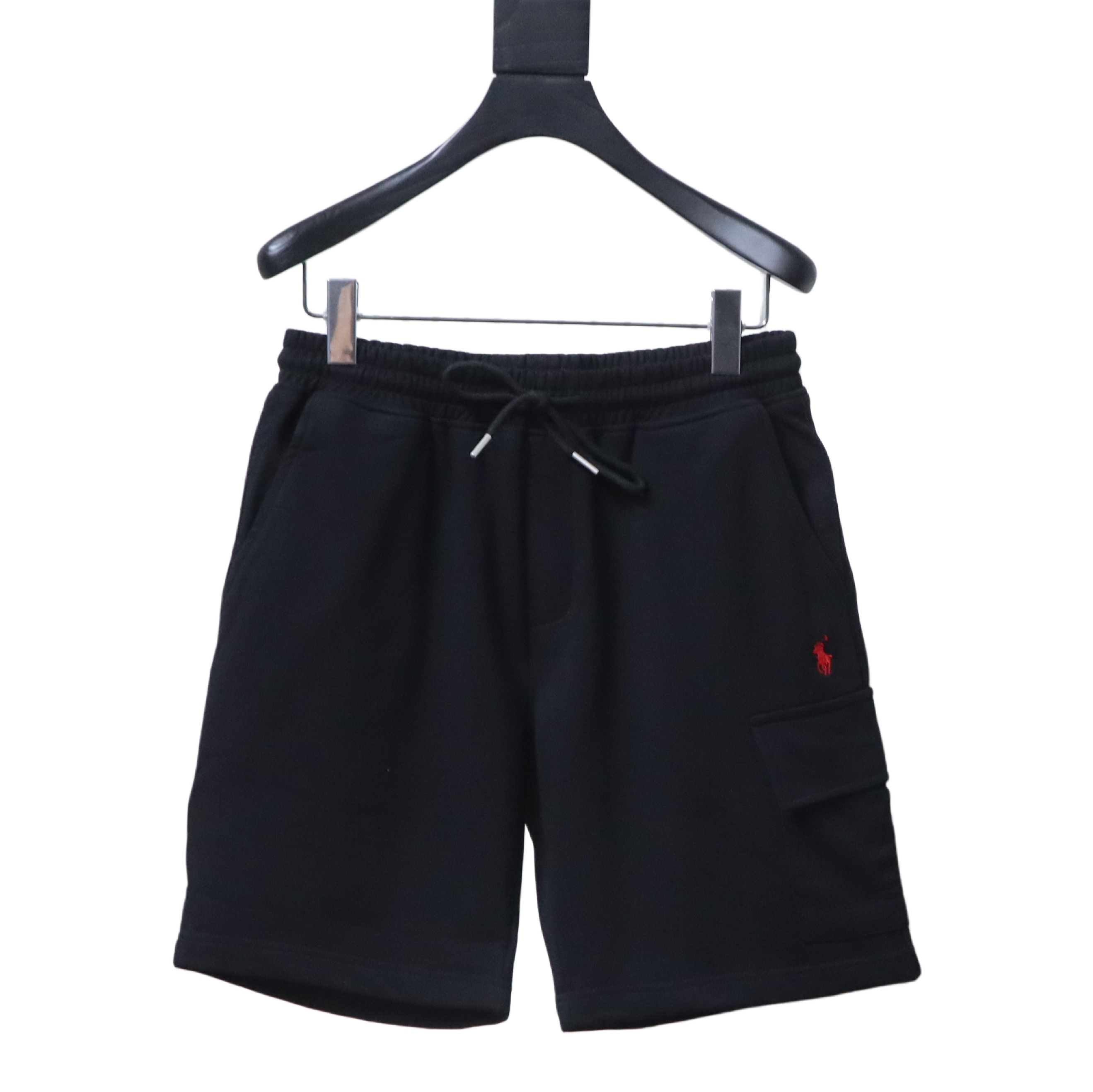 Ralph Lauren Embroidered Pocket Shorts Black