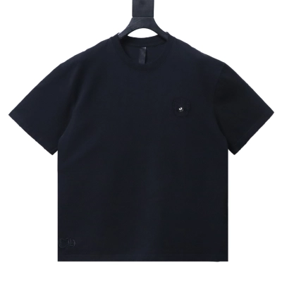 Chrome Hearts Short-sleeve T-shirt with multiple cross appliques Black 01