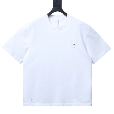 copy of Chrome Hearts Short-sleeve T-shirt with multiple cross appliques White 01
