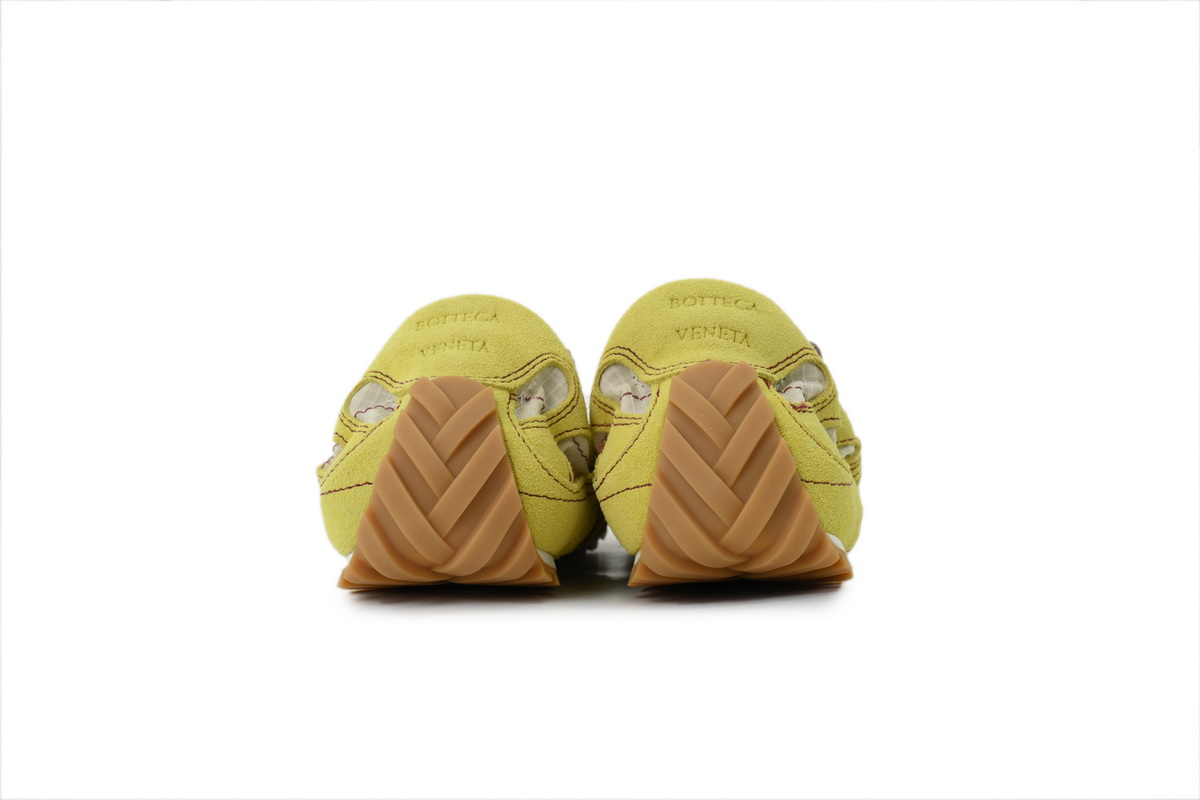 PKGoden Bottega Veneta Orbit Flash Sneaker Lemon yellow 855200 V65D1 4325