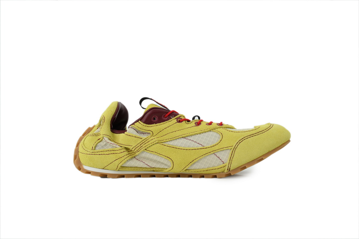 PKGoden Bottega Veneta Orbit Flash Sneaker Lemon yellow 855200 V65D1 4325