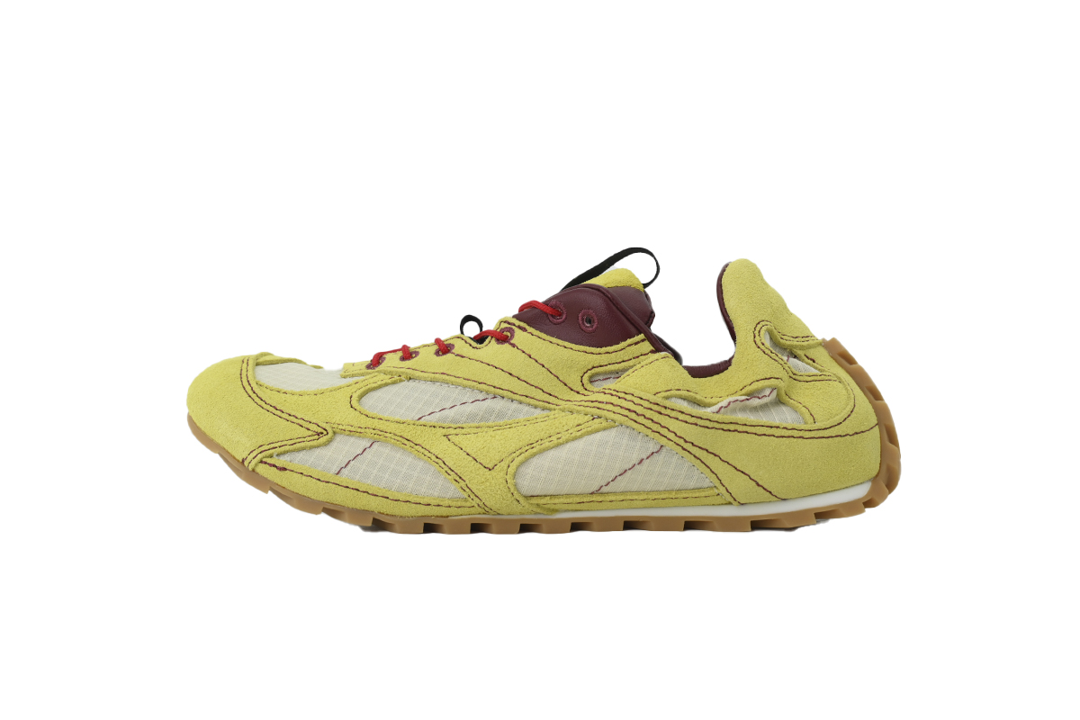 PKGoden Bottega Veneta Orbit Flash Sneaker Lemon yellow 855200 V65D1 4325