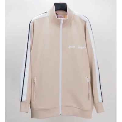 Palm Angels Zip-Up Classic Track Jacket & Pants Tracksuit Apricot 01
