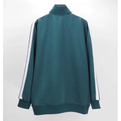 Palm Angels Zip-Up Classic Track Jacket & Pants Tracksuit Dark Green 02