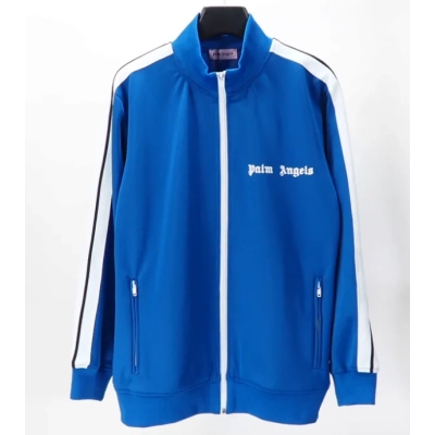 Palm Angels Zip-Up Classic Track Jacket & Pants Tracksuit Royal Blue 02