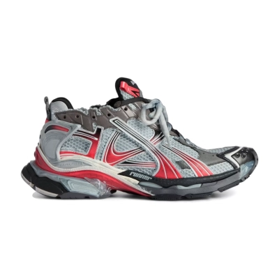 PKGoden Balenciaga Runner Gradient Grey Red Black 01