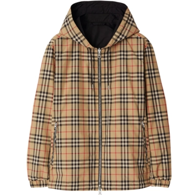 Burberry reversible Vintage Check jacket 01