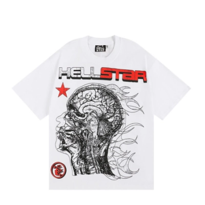 Hellstar Human Development T-Shirt White/Cream 01