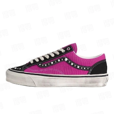 GET Vans Old Skool 36 LX Pearlized Pack - Fuchsia Red 01