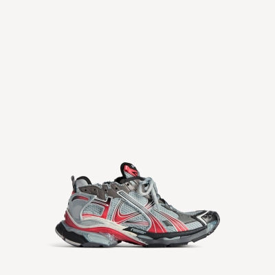 PKGoden Balenciaga Runner Gradient Grey Red Black 01