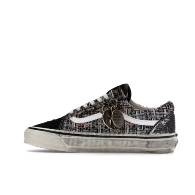 GET Vans Premium Old Skool Charms Black Grey 01