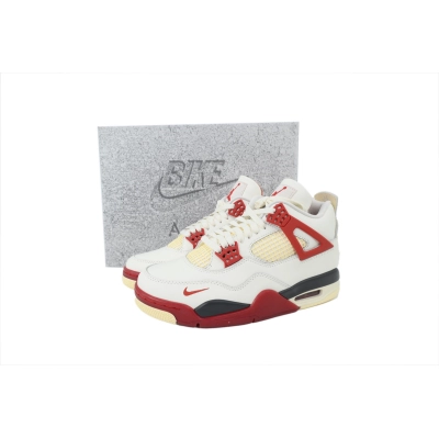 Flash Sale | PKGoden Air Jordan 4 Retro White Brick IQ8055-100 02