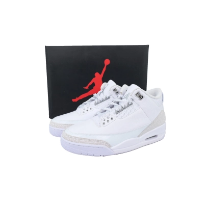 PKGoden Air Jordan 3 Retro Pure Money(White Cat)  CT8532-111 02