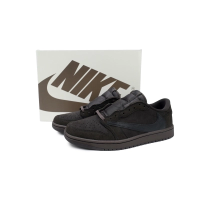 PKGoden Travis Scott x Air Jordan 1 Retro Low OG SP Velvet Brown DM7866-202  02