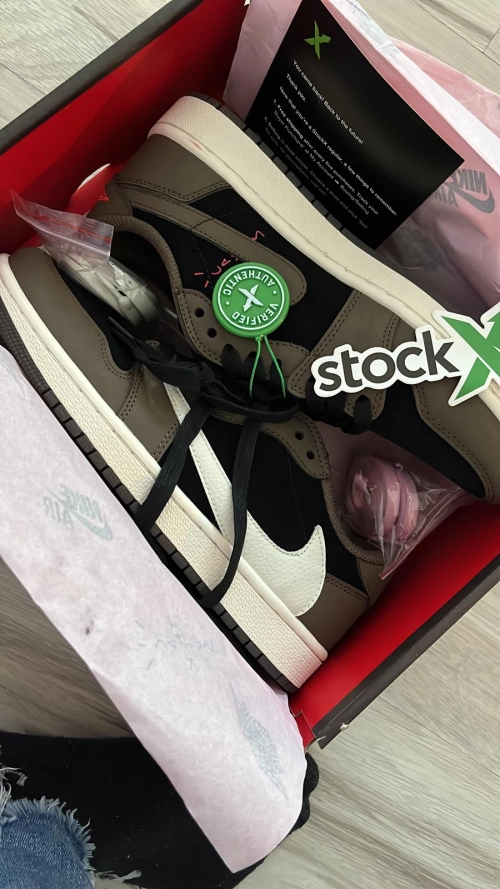 Cool Kicks | G5 Air Jordan 1 Retro Low GET SP Travis Scott,CQ4277-001 review 