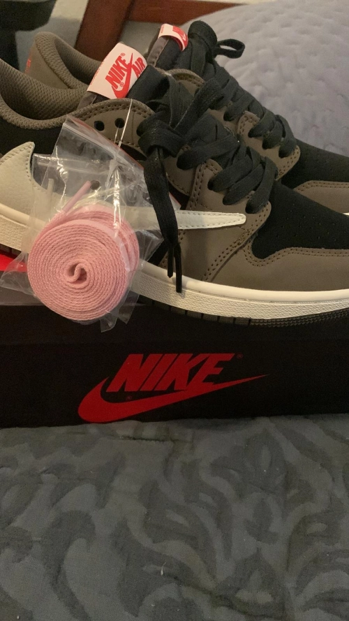 Cool Kicks | G5 Air Jordan 1 Retro Low GET SP Travis Scott,CQ4277-001 review 