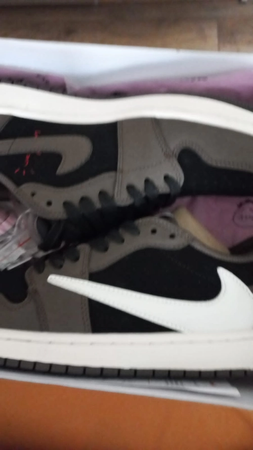 Cool Kicks | G5 Air Jordan 1 Retro Low GET SP Travis Scott,CQ4277-001 review 