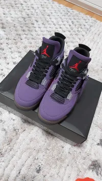 PKGoden Air Jordan 4 Retro Travis Scott Purple,AJ4-766302 review 1