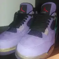 PKGoden Air Jordan 4 Retro Travis Scott Purple,AJ4-766302 review 0