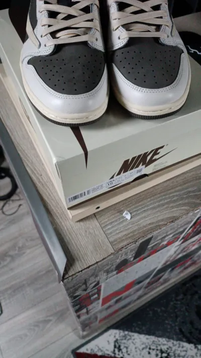 🖤Free shipping🖤PKGoden Air Jordan 1 Low GET Travis Scott Reverse Mocha,DM7866-162 review customer feedback 00