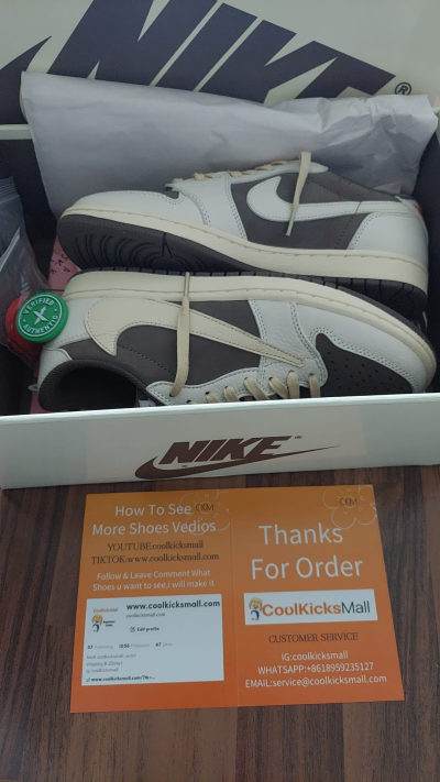 🖤Free shipping🖤PKGoden Air Jordan 1 Low GET Travis Scott Reverse Mocha,DM7866-162 review Alheajawey