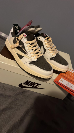 🖤Free shipping🖤PKGoden Air Jordan 1 Low GET Travis Scott Reverse Mocha,DM7866-162 review berk