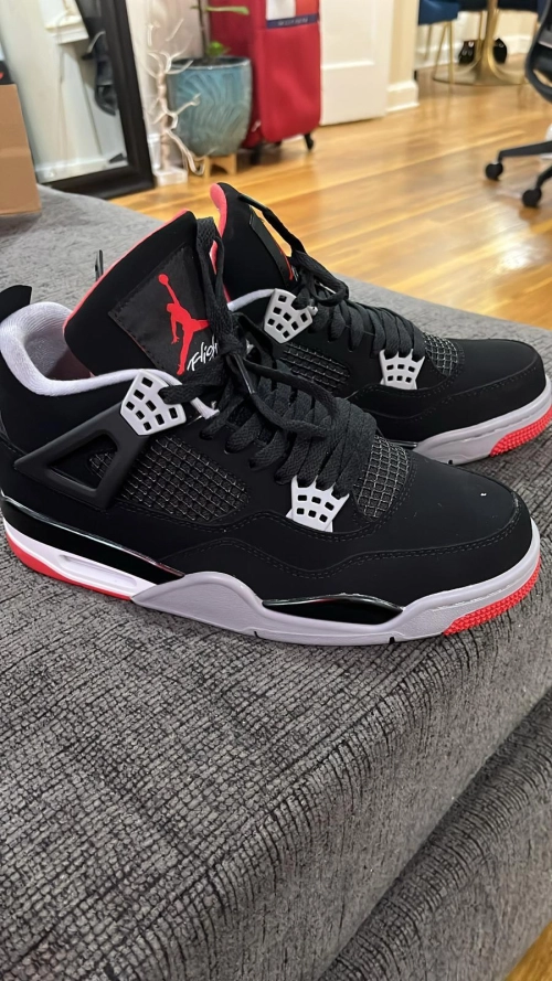 Coolkicks GET Air Jordan 4 Retro Bred (2019),308497-060 review 