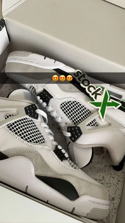 PKGoden Air Jordan 4 Retro Military Black,  DH6927-111 review customer feedback 00