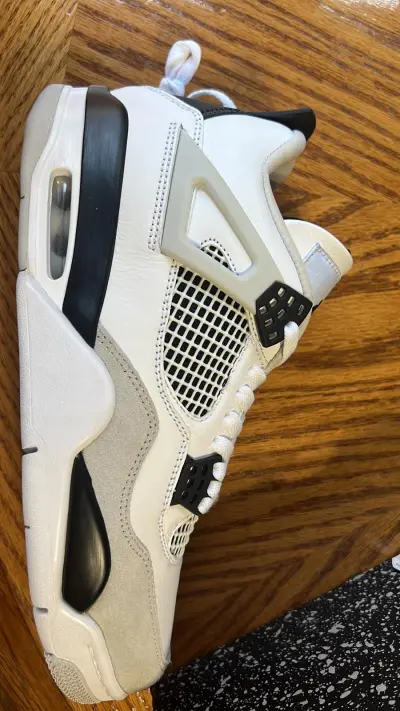 PKGoden Air Jordan 4 Retro Military Black,  DH6927-111 review Customer coolkicks reviews from whatsapp 01