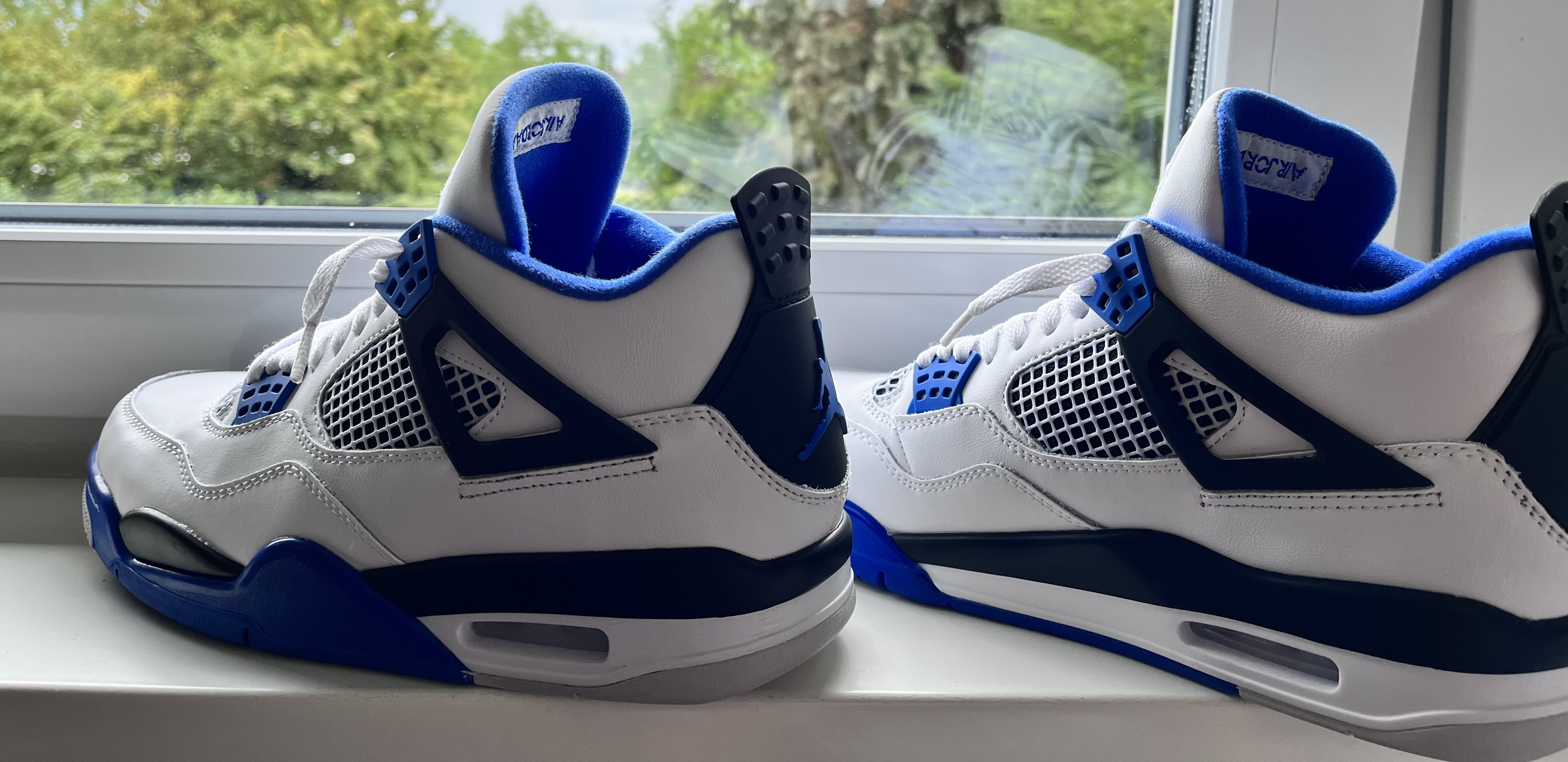 Cool Kicks | GET Air Jordan 4 Retro Motorsports, 308497-117 review Miro