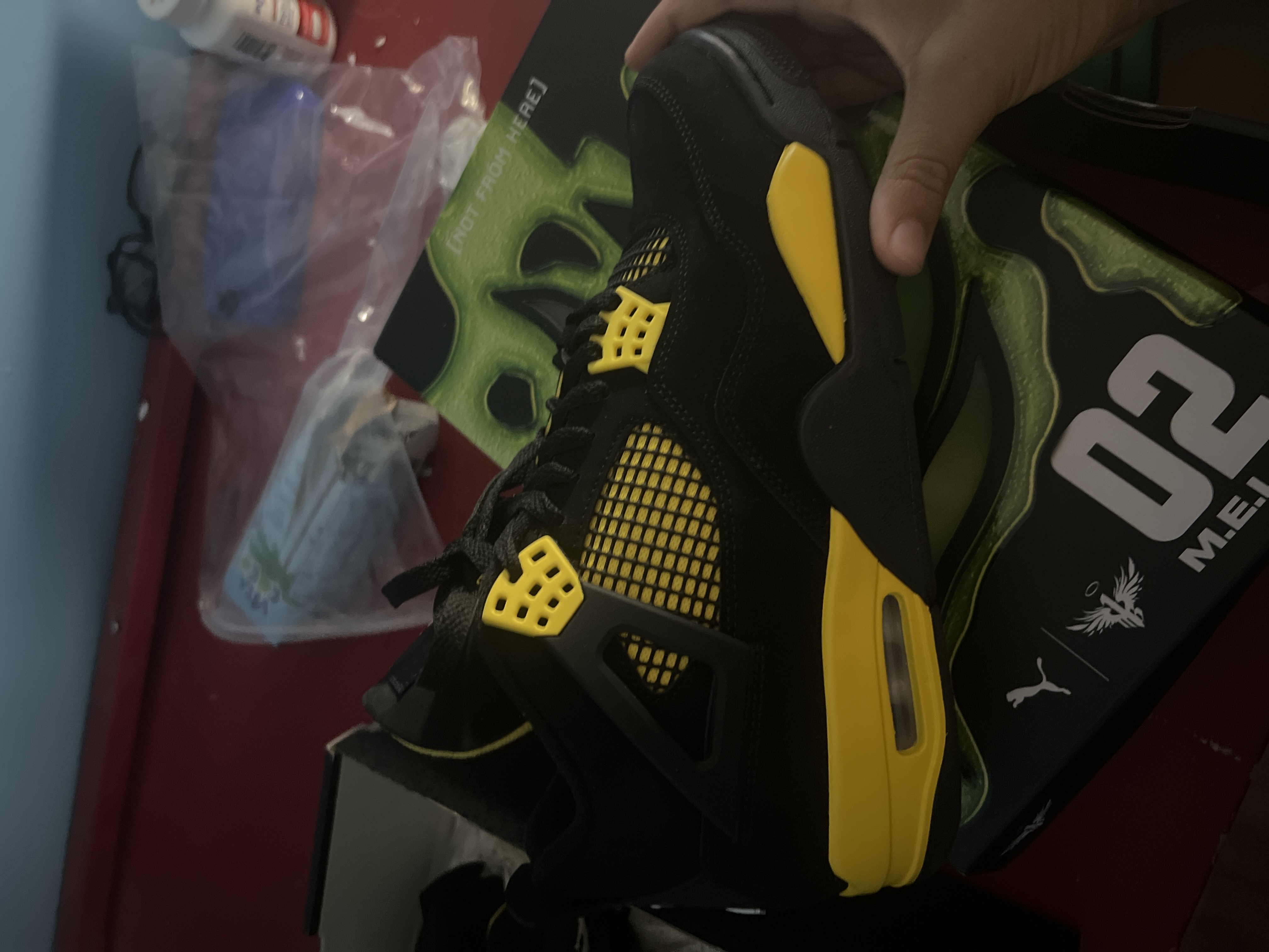 Cool Kicks | GET Air Jordan 4 Retro Thunder, 308497-008   review JJA 02