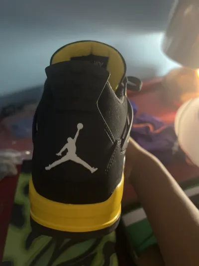Cool Kicks | GET Air Jordan 4 Retro Thunder, 308497-008   review JJA 03