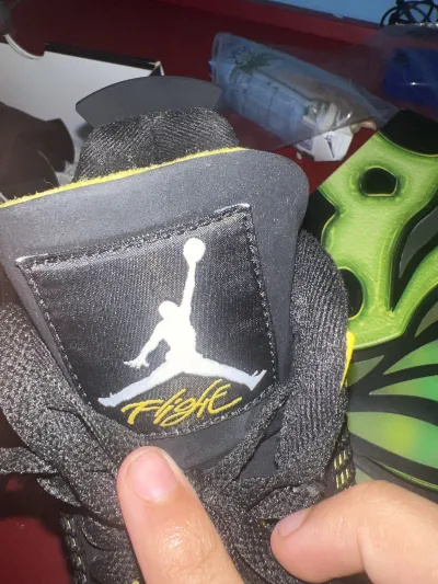 Cool Kicks | GET Air Jordan 4 Retro Thunder, 308497-008   review JJA 04