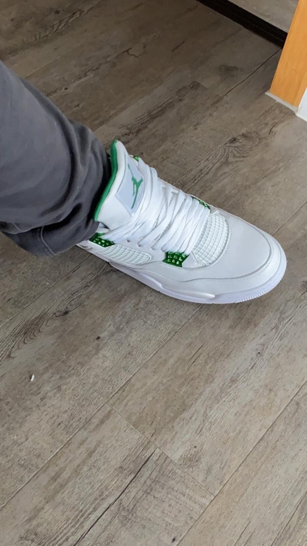 PKGoden Air Jordan 4 Retro Metallic Green,CT8527-113 review 0