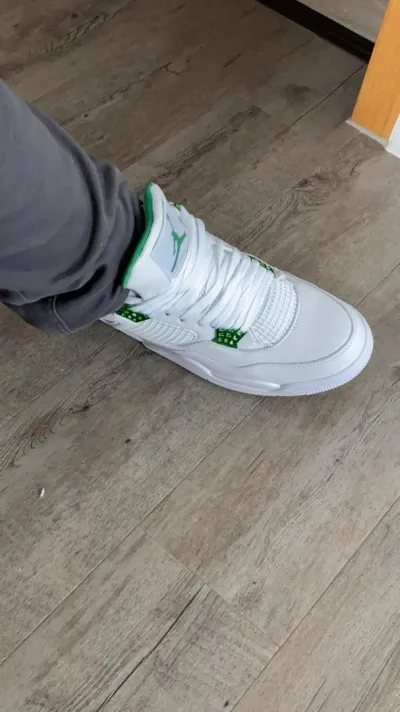 PKGoden Air Jordan 4 Retro Metallic Green,CT8527-113 review coolkicksmall  00