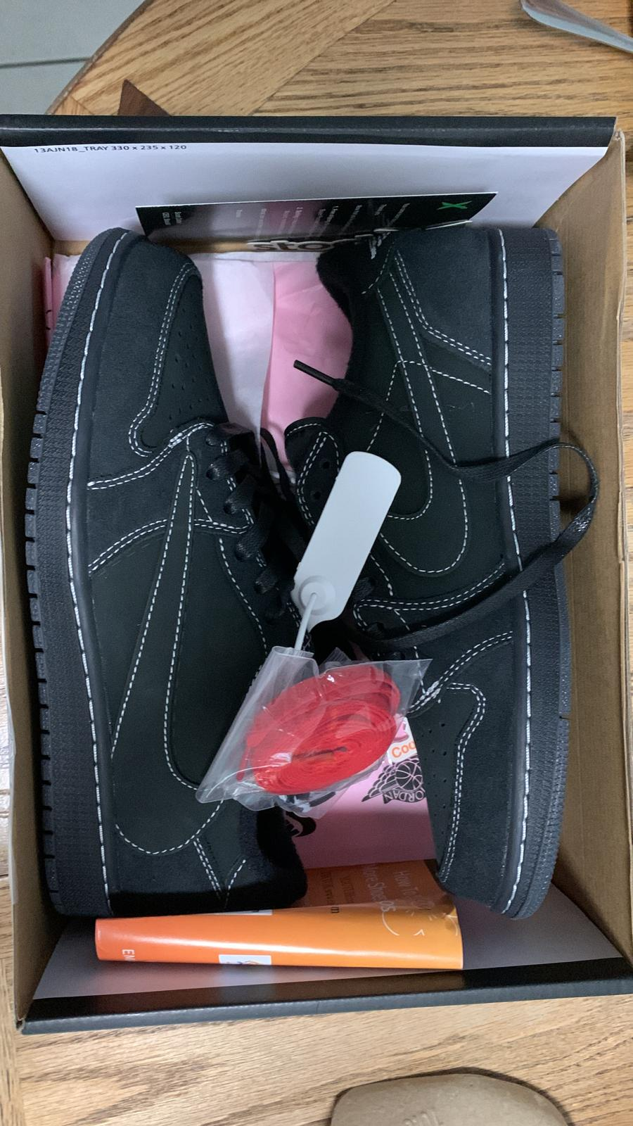 Coolkicks | PKGoden Air Jordan 1 Retro Low GET SP Travis Scott Black Phantom, DM7866-001 review customer feedback 00