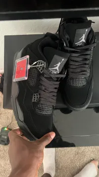 Cool Kicks | GET Air Jordan 4 Retro Black Cat, CU1110-010 review 2