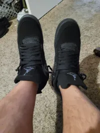Cool Kicks | GET Air Jordan 4 Retro Black Cat, CU1110-010 review 1