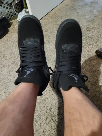 Cool Kicks | GET Air Jordan 4 Retro Black Cat, CU1110-010 review customer feedback 01