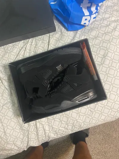 Cool Kicks | GET Air Jordan 4 Retro Black Cat, CU1110-010 review customer feedback 02