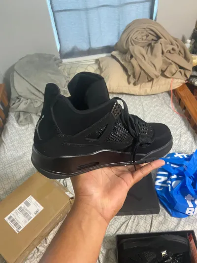 Cool Kicks | GET Air Jordan 4 Retro Black Cat, CU1110-010 review customer feedback 05