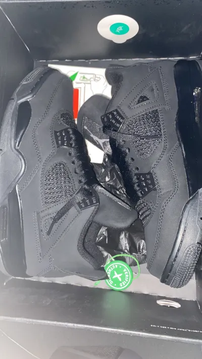 Cool Kicks | GET Air Jordan 4 Retro Black Cat, CU1110-010 review customer feedback 00