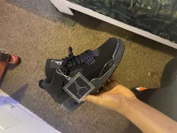 Cool Kicks | GET Air Jordan 4 Retro Black Cat, CU1110-010 review Sam 03