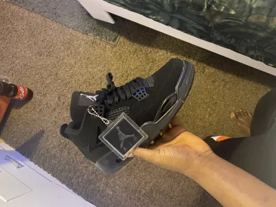 Cool Kicks | GET Air Jordan 4 Retro Black Cat, CU1110-010 review Sam 02