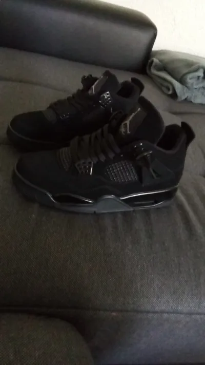 Cool Kicks | GET Air Jordan 4 Retro Black Cat, CU1110-010 review Haris