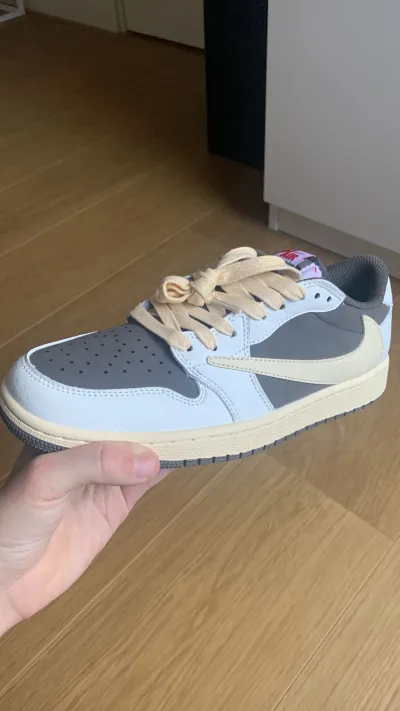 Cool Kicks | G5 Air Jordan 1 Low White BrownBarb Travis Scott,DM7866-162 review customer feedback 00