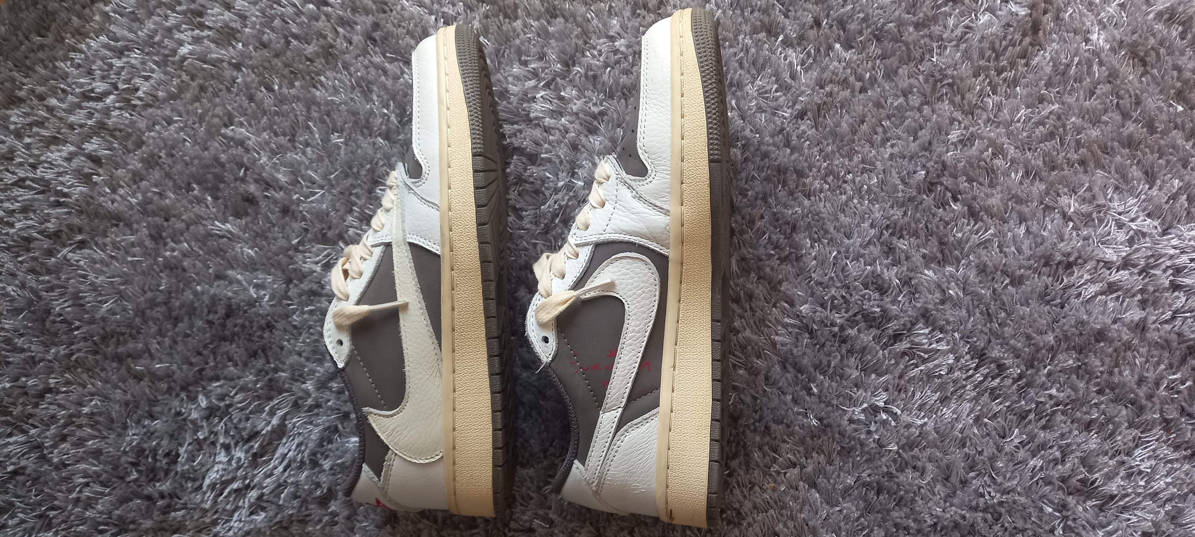 G5 Air Jordan 1 Low White BrownBarb Travis Scott,DM7866-162 review Mafaka 01